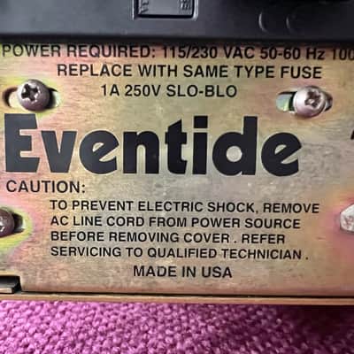 Eventide H8000FW Ultra-Harmonizer Effects Processor – Excellent Condition – Made in USA image 9