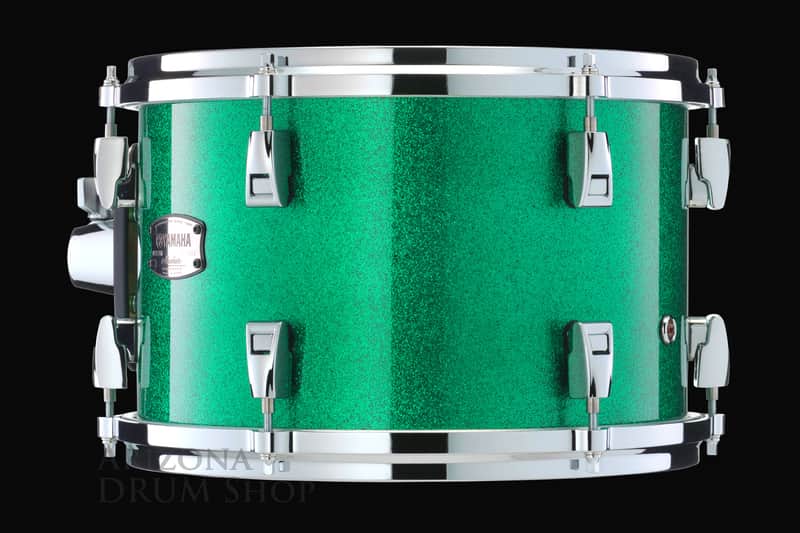Yamaha Absolute Hybrid Maple 3pc. Jazz Bop Shell Pack - Jade Green Sparkle 12/14/18 image 1