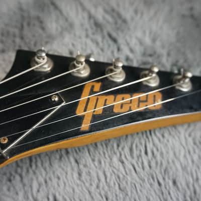 Greco Super Power HSS Strat Style MIJ Electric Guitar Black 1980s Japan image 7