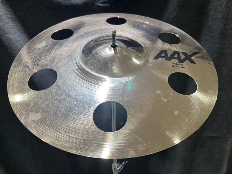 Sabian 16" AAX O-Zone Crash Cymbal 2019 - Present - Brilliant image 1