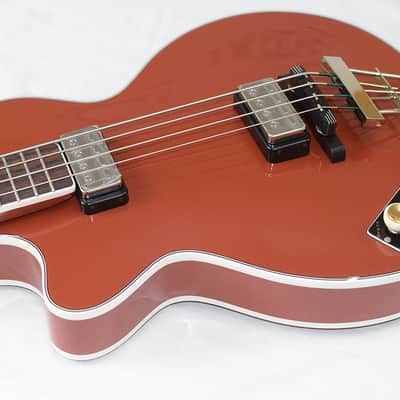 Hofner Club Bass H500/2 Lefthand Pearl Copper LTD image 10