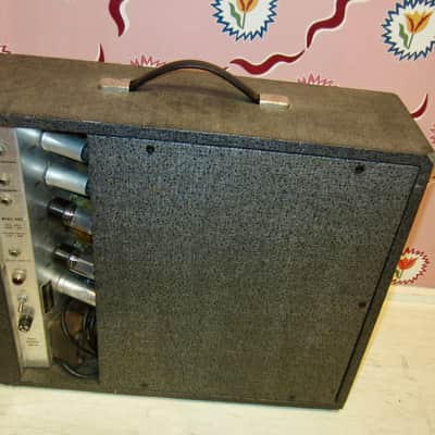 Silvertone Model 1482 Combo Amp 1964 - Grey image 4