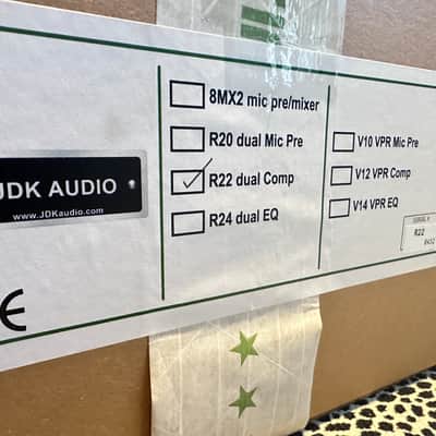 JDK Audio R22 Dual-Channel Compressor 2010s - Green image 6