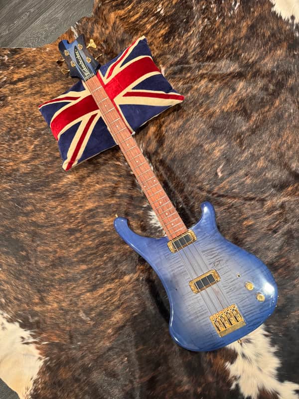 Rickenbacker 4004Cii Cheyenne II 2008 Blue Burst image 1