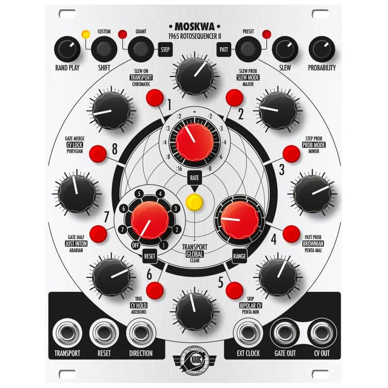 Xaoc Devices Moskwa II Eight-Step Sequencer Eurorack Module image 1