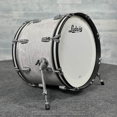 Ludwig Classic Maple "Super 70s"  Bass Drum 20x14 70s White Marine Pearl - DCP Exclusive! image 1