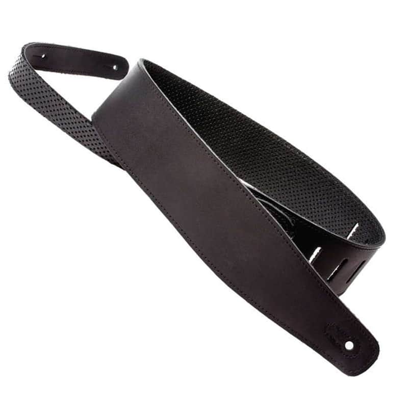 Henry Heller 2.5" Premium Amalfi Leather Guitar Strap w/ Capri Leather Backing image 1