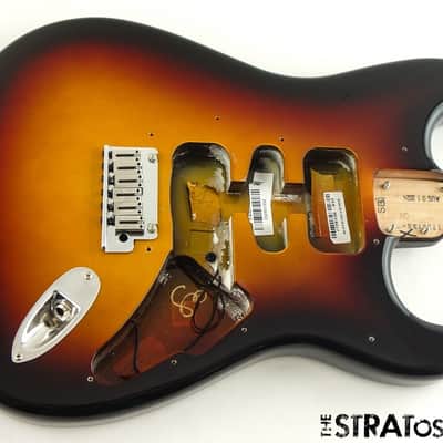 Fender American Ultra II Stratocaster Strat, BODY + HARDWARE, USA Ultraburst image 1