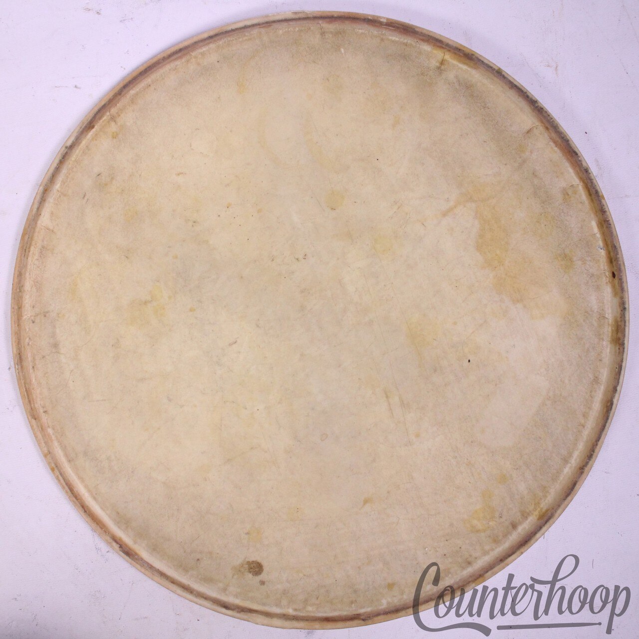 Ludwig Snare/Tom 14" Calf Skin Drum Head Batter/Resonant Vintage 30s Maple Hoop — main photograph