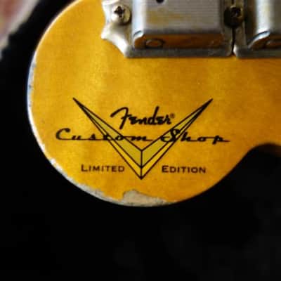 Fender Ltd Red Hot Strat Super Heavy Relic - Aged Lake Placid Blue image 10