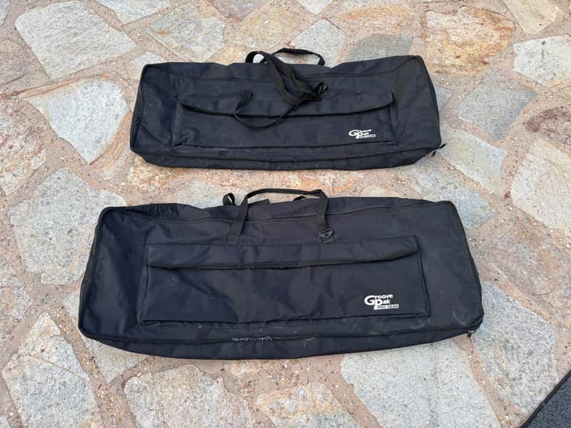 2x Groove pak keyboard / drum bags hardware drum bags 48x6x15 image 1