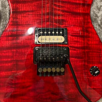 Warmoth Super tele Transparent red image 2