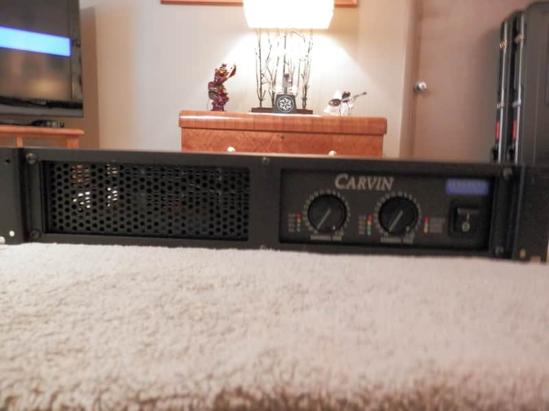 Carvin DCM 3800 L Power Amp 2017 Black image 1