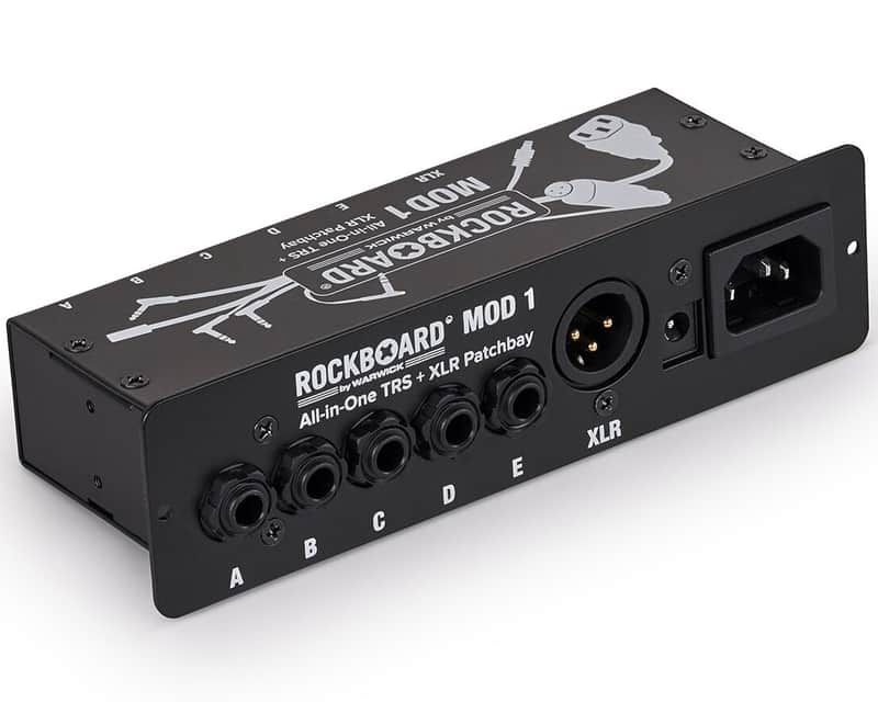 RockBoard MOD 1 V2 All-in-one Patchbay - TRS, XLR, IEC, & Barrel image 1