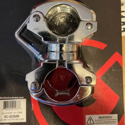 Gibraltar SC-GCSAR Chrome Series Adjustable Right Angle Clamp image 1