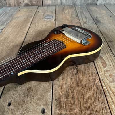 Gibson EH-100 7 String Lap Steel 1939 - Sunburst -Clean! image 5