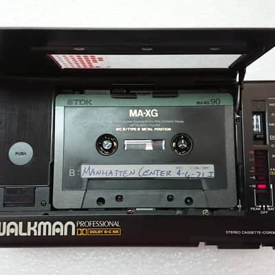 Sony WM-D6C Walkman Professional / Stereo Cassette-Corder - Perfect with the following original accessories: dedicated Sony ECM-909A Stereo Microphone & Electret Microphone Lavaliere - Perfect image 19