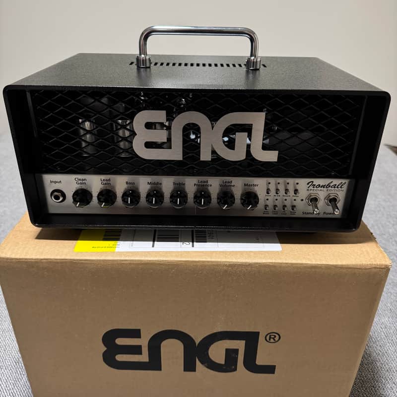 Engl Ironball Special Edition E606SE 2-Channel 20-Watt Guitar Amp Head 2020 - Present - Black image 1