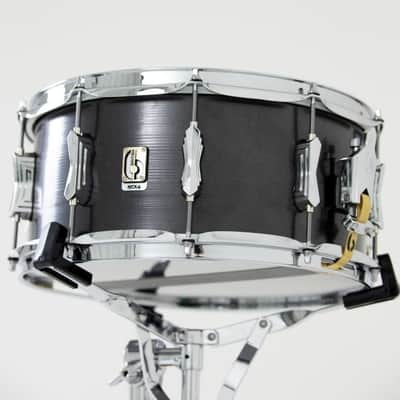 British Drum Co. TAL-14-65-SN Nicko McBrain Signature Series Talisman Steel Snare. 6.5" x 14" image 8