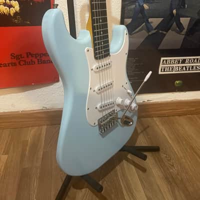 Fender Stratocaster  Sonic Blue Replica image 3