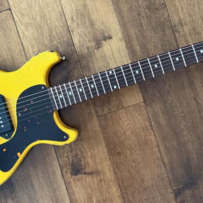 Rock N Roll Relics Thunders Electric Guitar Aged TV Yellow 252020 image 2