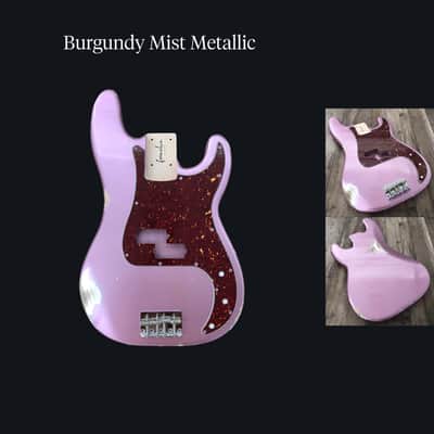 Made to Order - FRANCHIN Jupiter bass body Relic Aged 100% Nitro Lacquer (Sunburst/ Black/ White/ Blue/ Green/ Yellow/ Red/ Pink/ Burgundy/ Purple/ Gold/ Silver, etc.) Basswood Poplar Precision-Bass Style Made in Italy image 17