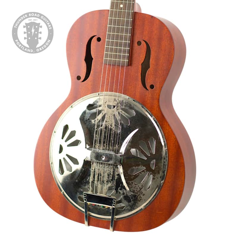 Used Gretsch Resonator Guitar Natural Satin #CAXR120326 image 1