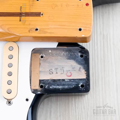 1988 Fender Stratocaster ‘57 Vintage Reissue ST57-55 Black w/ Hangtag, Japan MIJ Fujigen image 18