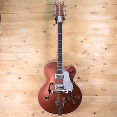 Gretsch G6136T Limited Edition Falcon w/ Bigsby Hollow Body - Two-Tone Copper/Sahara Metallic image 2