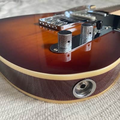 Squier Paranormal Custom Nashville Stratocaster - Chocolate 2-Color Sunburst image 7