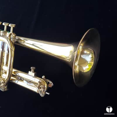F.E. Olds & Son Super Recording Los Angeles offset valves cornet gamonbrass image 10