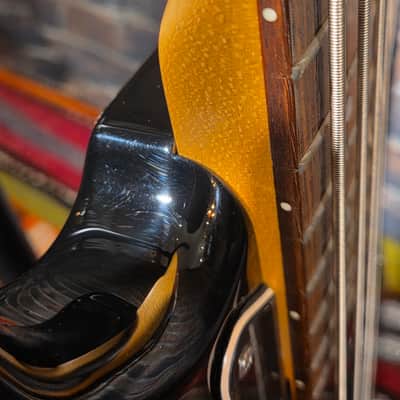 Schecter Diamond-P Custom 4-String Bass Gloss Black image 9