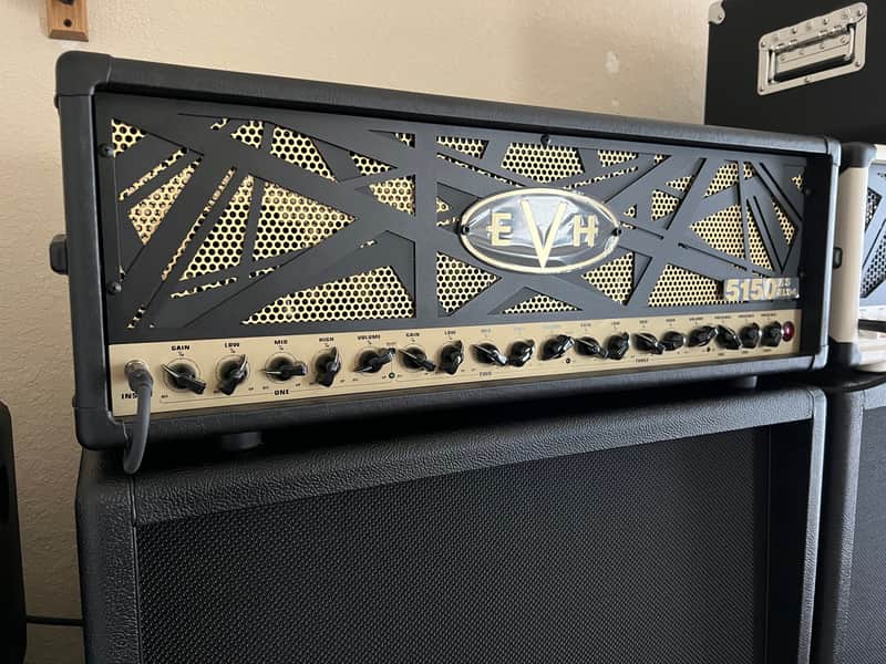EVH 5150 III 100 Watt Stealth EL34 Head 2022-2023 - Black image 1