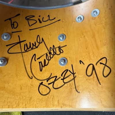 Tama Artstar Snare Drum Randy Castillo Ozzy Ozbourne 1990’s - Natural Birdseye Maple image 18