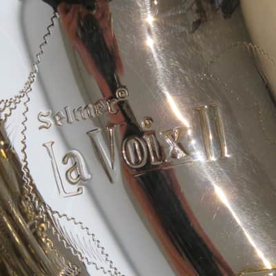 Selmer La Voix II SAS-280RS Silver Plated Alto Saxophone with Case image 4