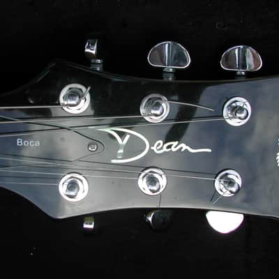 Dean Boca 6 string Charcoal with flake image 3