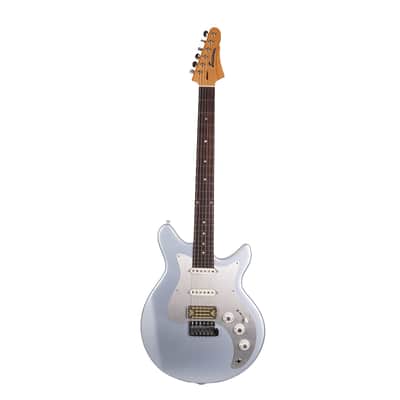 Eastman Fullertone DC'62 Ice Blue Metallic image 2
