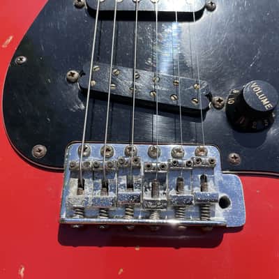1979 USA Fender Stratocaster - International Series - Monaco Red image 9