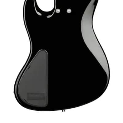 Sadowsky MetroExpress 21-Fret Vintage J/J Bass, Morado Fingerboard, Fretless, 4-String - Solid Black High Polish image 3