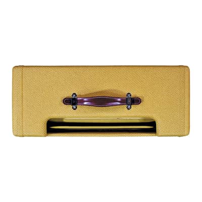 Mojotone Fender Tweed Deluxe Style Head Guitar Amp Cabinet With Lacquered Tweed Finish image 4
