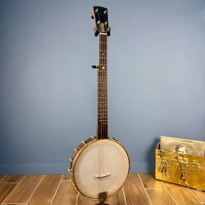 Custom Rickard Dobson 11" Banjo Walnut with North Star Tailpiece image 6