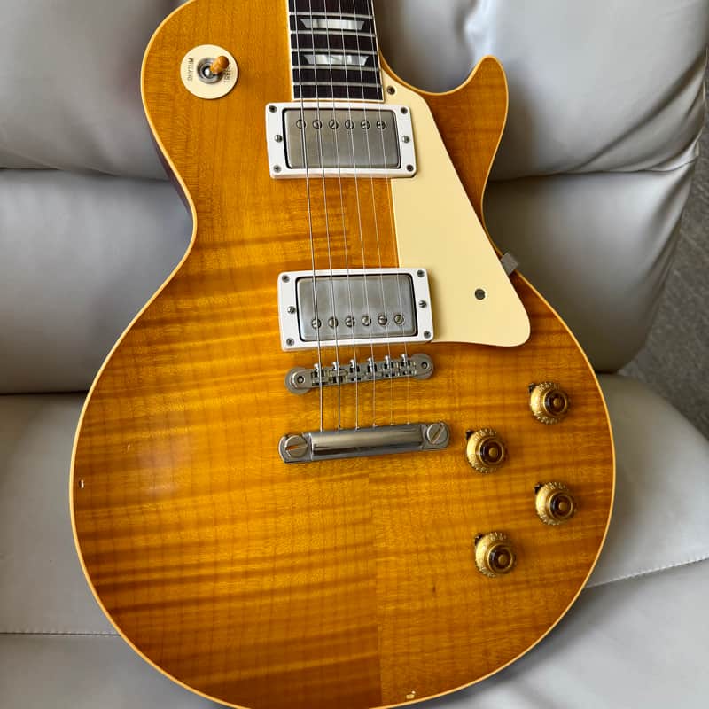 8.23 lb Gibson 2026 Custom Shop '59 Les Paul - Dirty Lemon VOS _ R9 1959 Historic Reissue image 1