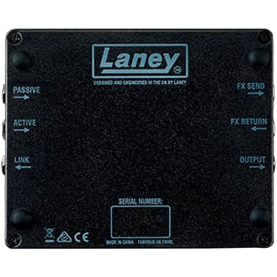 Laney Digbeth Series Bass Pre-Amp Effects Pedal Regular Black image 5