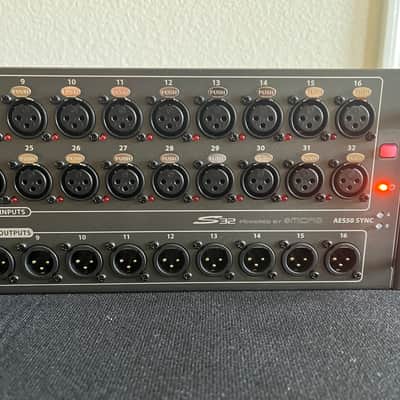 Behringer S32 Digital Stage Box - Two Defective Inputs (1&3) image 3