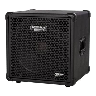 Mesa Boogie 1x15 Subway Ultra Light Bass Cabinet - Black Bronco / Black Metal Grille image 2