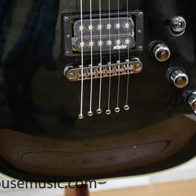 Schecter Omen Extreme-6 - See-Thru Black image 5