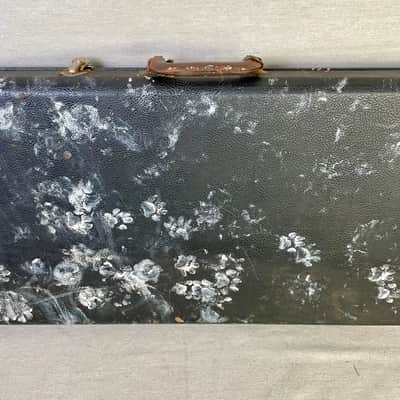 Fender Jazz Precision Telecaster Bass Hard Case 1967-1971 Black Orange image 9