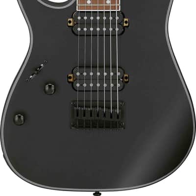 Ibanez RG7421EXL-BKF RG Electric Guitar 7-String Lefty - Black Flat image 4