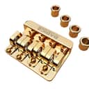 Babicz Full Contact Hardware 4-String Bass Bridge String Thru Gold FCH4AMGD