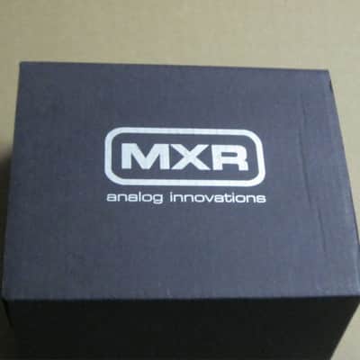 lightly handled MXR EMPTY BOX ONLY for CSP105 Custom Shop '75 Vintage Phase 45 Phase Shifter (NO pedal / NO paperwork) 2010s - BOX: Black Cardboard / LABEL: Orange & Black / GRAPHIC: Silver image 8